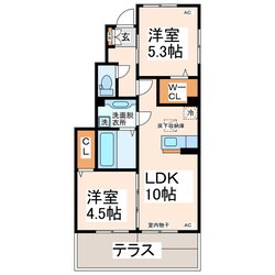 セシルの物件間取画像